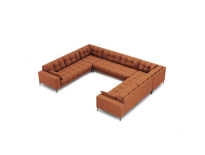 Micadoni PANORAMASOFA, Braun, 9-Sitzer, U-Form, 256x75x337 cm, Hergestellt in Europa, Wohnzimmer, Sofas & Couches, Sofas, Bigsofas Micadoni PANORAMASOFA, Braun, 9-Sitzer, U-Form, 256x75x337 cm, Hergestellt in Europa, Wohnzimmer, Sofas & Couches, Sofas, Bigsofas von micadoni
