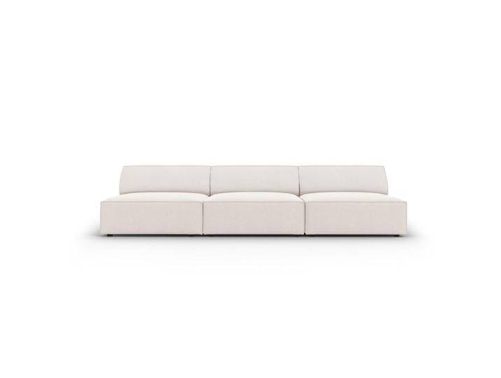 Micadoni SOFA, Beige, 3-Sitzer, 102x70x240 cm, Hergestellt in Europa, Wohnzimmer, Sofas & Couches, Sofas, 3-Sitzer Sofas von micadoni
