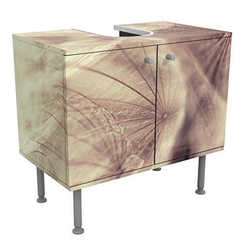 micasia Waschbeckenunterschrank 2 Türen Blumen höhenverstellbar mit Füßen - 60er Breite - Pusteblume Modern Unterschrank beige Bad Gäste WC Möbel mit Motiv 1146 micasia Waschbeckenunterschrank 2 Türen Blumen höhenverstellbar mit Füßen - 60er Breite - Pusteblume Modern Unterschrank beige Bad Gäste WC Möbel mit Motiv 1146 von micasia