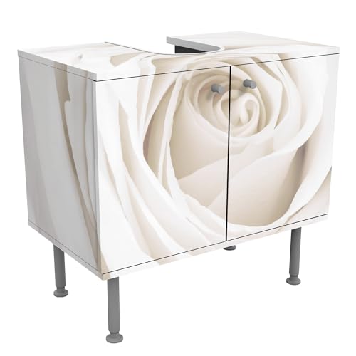 micasia Waschbeckenunterschrank 2 Türen Blumen höhenverstellbar mit Füßen - 60er Breite - Rose Landhaus Unterschrank Weiss Bad Gäste WC Möbel mit Motiv 1779 micasia Waschbeckenunterschrank 2 Türen Blumen höhenverstellbar mit Füßen - 60er Breite - Rose Landhaus Unterschrank Weiss Bad Gäste WC Möbel mit Motiv 1779 von micasia