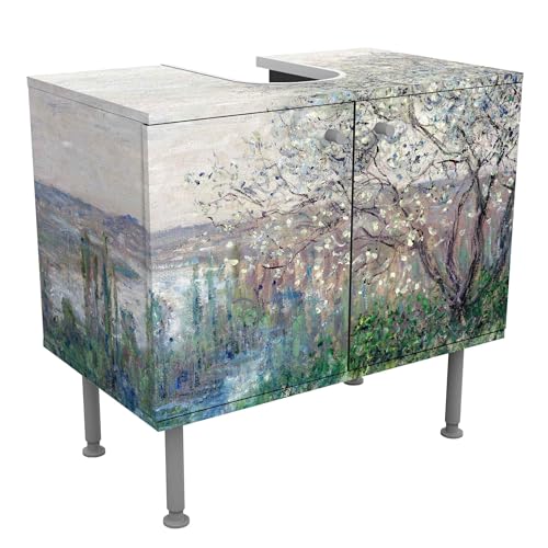 micasia Waschbeckenunterschrank 2 Türen Kunst höhenverstellbar mit Füßen - 60er Breite - Bäume Malerei Unterschrank beige Bad Gäste WC Möbel mit Motiv 1860 micasia Waschbeckenunterschrank 2 Türen Kunst höhenverstellbar mit Füßen - 60er Breite - Bäume Malerei Unterschrank beige Bad Gäste WC Möbel mit Motiv 1860 von micasia