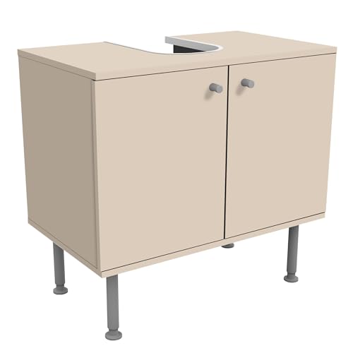 micasia Waschbeckenunterschrank 2 Türen Motiv höhenverstellbar mit Füßen - 60er Breite - originell Unifarben Unterschrank beige Bad Gäste WC Möbel mit Motiv 1734 micasia Waschbeckenunterschrank 2 Türen Motiv höhenverstellbar mit Füßen - 60er Breite - originell Unifarben Unterschrank beige Bad Gäste WC Möbel mit Motiv 1734 von micasia