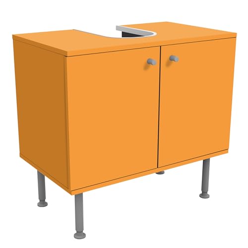 micasia Waschbeckenunterschrank 2 Türen Motiv höhenverstellbar mit Füßen - 60er Breite - originell Unifarben Unterschrank orange Bad Gäste WC Möbel mit Motiv 1741 micasia Waschbeckenunterschrank 2 Türen Motiv höhenverstellbar mit Füßen - 60er Breite - originell Unifarben Unterschrank orange Bad Gäste WC Möbel mit Motiv 1741 von micasia
