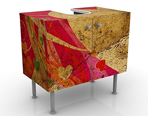 micasia Waschbeckenunterschrank 2 Türen Muster höhenverstellbar mit Füßen - 60er Breite - originell Modern Unterschrank dekorativ Bad Gäste WC Möbel mit Motiv 1340 micasia Waschbeckenunterschrank 2 Türen Muster höhenverstellbar mit Füßen - 60er Breite - originell Modern Unterschrank dekorativ Bad Gäste WC Möbel mit Motiv 1340 von micasia