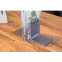 Bücherstütze Bücherstützen Buchstütze Stahl Upcycling Industriedesign Steampunk Bücherstütze Bücherstützen Buchstütze Stahl Upcycling Industriedesign Steampunk von michagomera
