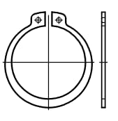 Sicherungsringe DIN 471 1.4122 70 x 2,5 rostfrei VE=S 10 Stück Sicherungsringe DIN 471 1.4122 70 x 2,5 rostfrei VE=S 10 Stück von michl