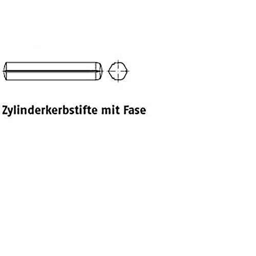 Zyl.kerbstifte m. Fase ISO 8740 Stahl 5 x 12 VE=S 100 Stück Zyl.kerbstifte m. Fase ISO 8740 Stahl 5 x 12 VE=S 100 Stück von michl