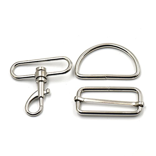 2 5 10 Sets Drehgelenk Clip 5,1 cm 50 mm Haken D Ring Adjustor Triglide Gurtband Schnalle von micoshop