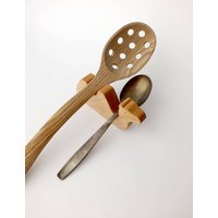 Holz Löffelablage - Verspieltes Und Nützliches Küchenaccessoire von mielasiela