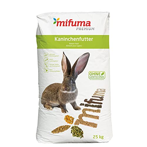 Premium Mifuma Plus Pellets Kaninchenfutter 25 kg von EsOyl