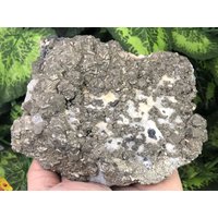 Baryt Pirotit Madan Bulgarien Natürliche Kristallmineralien Mustercluster Souvenirs von migiminerals