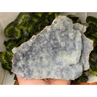 Chalcedon Quarz Auf Sphalerit Calcit Bulgarien Natürliche Kristallmineralien Probe Clusters Souvenirs von migiminerals