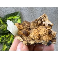 Erstaunliche Quartz Calcit Madan Bulgarien Natürliche Kristall Mineralien Geschenke, Mineral Probe, Tisch Dekor, Schreibtisch Heilende Kristalle von migiminerals