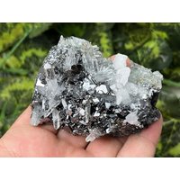 Erstaunliche Quarz Calcit Sphalerit Madan Bulgarien Kristallmineralien Exemplare Clustern von migiminerals