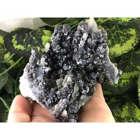 Erstaunlicher Sphalerit Chalcedon Quarz Borieva Mine Madan Bulgarien Natürliches Mineral Specimen Cluster von migiminerals