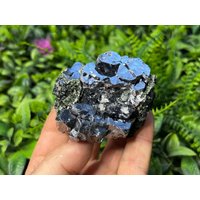 Galena Quarz Chlorit Madan Bulgarien Natürlichen Kristall Mineralien Probe Cluster Souvenirs von migiminerals