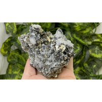 Pyrie Calcit Bulgarien Natürliche Kristallmineralien Mustercluster Souvenirs Wholesalemineralsbox von migiminerals