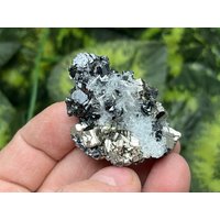 Pyrit Quarz Sphalerit Galena Madan Bulgarien Natürliche Kristall Mineralien Muster Cluster Souvenirs von migiminerals