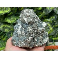 Pyrit Sphalerit Madan Bulgarien Natürliche Kristall Mineralien Probe Cluster Souvenirs von migiminerals