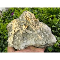 Quarz Calcit Madan Bulgarien Natürliche Kristall Mineralien Probe Cluster Souvenirs Wholesalemineralsbox von migiminerals