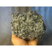 Quarz Chalcopyrit Madan Bulgarien Natürliche Kristall Mineralien Muster Cluster von migiminerals