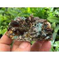 Quarz Limonit Hämatit Malachit Aragonit Lacky Bulgarien Natürliche Kristall Mineralien Muster Cluster Souvenirs Wholesalemineralsbox von migiminerals