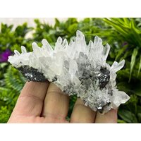 Quarz Sphalerit Madan Bulgarien Natürliche Kristallmineralien Muster Cluster Souvenirs Wholesalemineralsbox von migiminerals