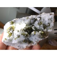 Sphalerit Quarz Madan Bulgarien Natürliche Kristall Mineralien Muster Cluster von migiminerals