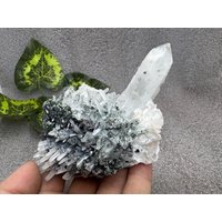 Sphalerite Quarz Madan Bulgarien Natürliche Kristallmineralien Muster Cluster Souvenirs von migiminerals