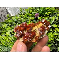 Vanadinit Marokko Natürliche Kristallmineralien Mustercluster Souvenirs Wholesalemineralsbox von migiminerals