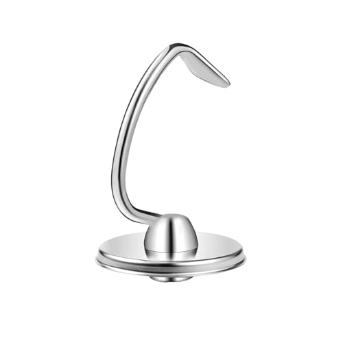 mijob Edelstahl K45DH Knethakenaufsatz, kompatibel mit Ttilt-Head 4.5-5Q Mixer-Teilezubehör von mijob