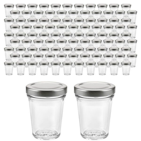 mikken 100 kleine Dessertgläser 65ml kleine Einmachgläser mit Schraubdeckel mikken 100 kleine Dessertgläser 65ml kleine Einmachgläser mit Schraubdeckel von mikken