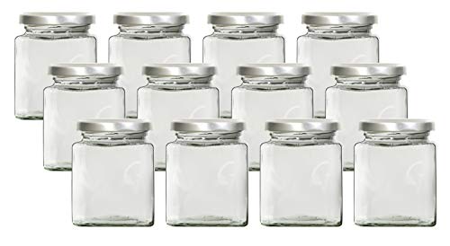 mikken 12x Gewürzglas Einmachglas eckig 212 ml mit Beschriftungsetiketten mikken 12x Gewürzglas Einmachglas eckig 212 ml mit Beschriftungsetiketten von mikken