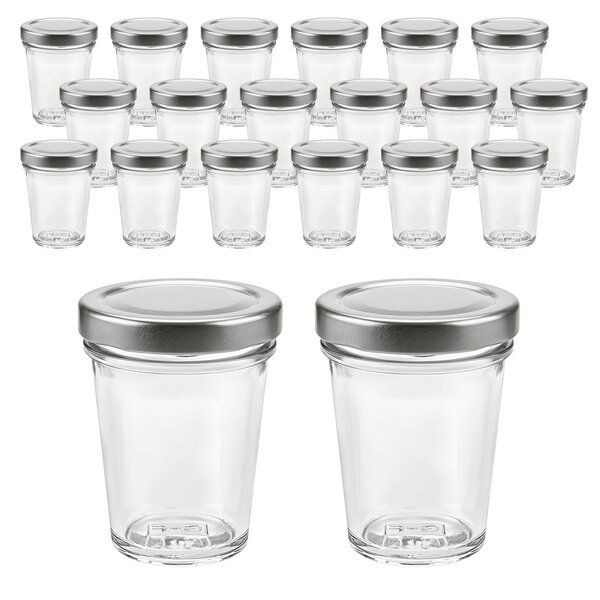 mikken 20 kleine Dessertgläser 65ml – kleine Einmachgläser mit Schraubdeckel mikken 20 kleine Dessertgläser 65ml – kleine Einmachgläser mit Schraubdeckel von mikken