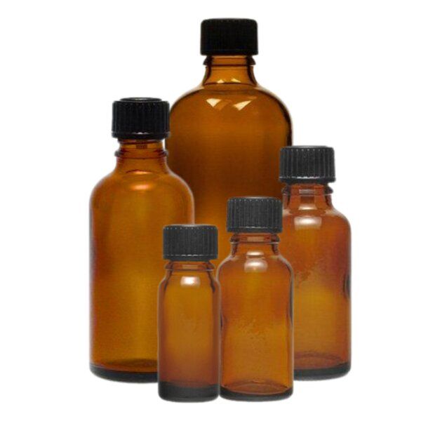 mikken Set Tropfflasche 10 - 100 ml Apothekerflasche mit Tropfer braun Dosierflasche mit Etiketten und Trichter von mikken