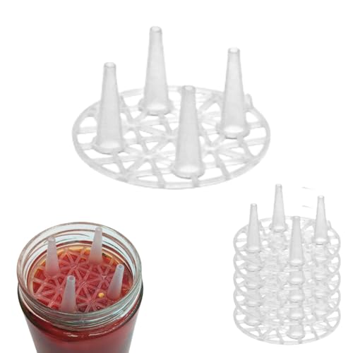 mikken 6 Fermentiergitter Kunststoff Ø 70 mm zum Fermentieren ohne Fermentiergewichte, passend für Einmachgläser mit TO 82 Deckel mikken 6 Fermentiergitter Kunststoff Ø 70 mm zum Fermentieren ohne Fermentiergewichte, passend für Einmachgläser mit TO 82 Deckel von mikken