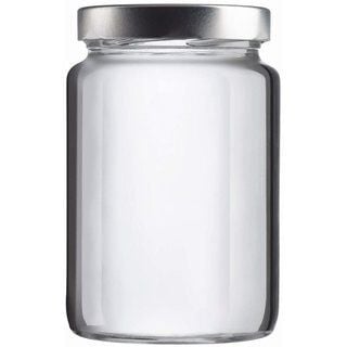 mikken Einmachglas 785 ml Vorratsglas mit PVC freiem Schraubverschluss von mikken