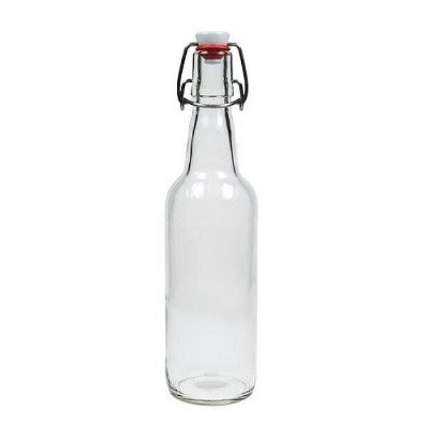 mikken Glasflasche mit Bügelverschluss 500 ml von mikken