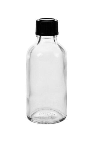 mikken Tropfflasche Glas klar 10 ml | 50 ml Dosierflasche Apothekerflasche von mikken
