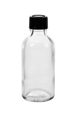 mikken Tropfflasche Glas klar 10 ml | 50 ml Dosierflasche Apothekerflasche von mikken