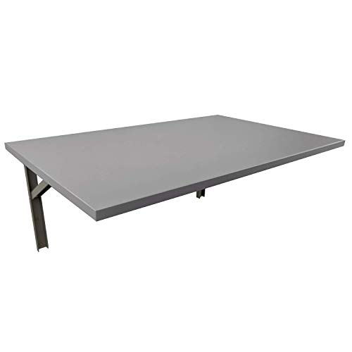 MIKON 100x60 Wandtisch Wandklapptisch Küchentisch Schreibtisch Esstisch Klapptisch Esstisch Wandtisch Küchentisch Schreibtisch Kinderschreibtisch Bartisch Computertisch | Light Graphite von MIKON