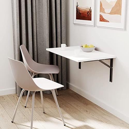 AKKE 60x40 | Wandklapptisch Klapptisch Wandtisch Küchentisch Schreibtisch Kindertisch | Weiss von AKKE