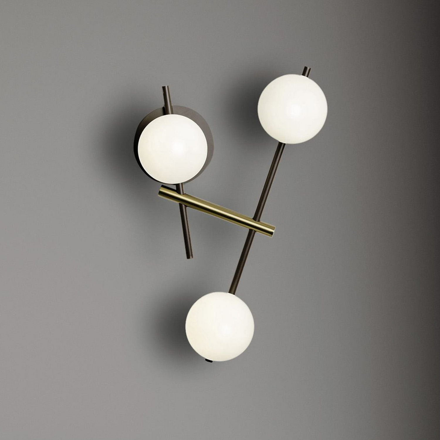 B-Ware Miloox By Sforzin Wandleuchte Leuchte Kika 3 Flammig Schwarz Weiß Gold Metall B-Ware Miloox By Sforzin Wandleuchte Leuchte Kika 3 Flammig Schwarz Weiß Gold Metall von miloox by Sforzin