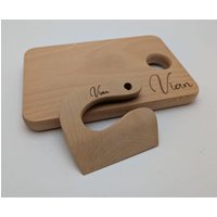 Montessori Schneidebrett | Messer Montessori Schneidebrett | Messer von mimkindDE