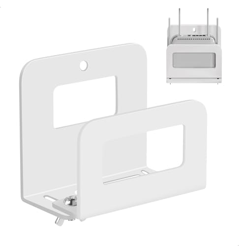 Router Verstecken aufbewahrungsbox Router Box Verstecken Verstellbare,Multifunktionale Halterung für Steckdosenleiste und WiFi,Kabel Verstecken Wand für Andere Szenen wie Wohnräume und Zimmer. von mimzemamz