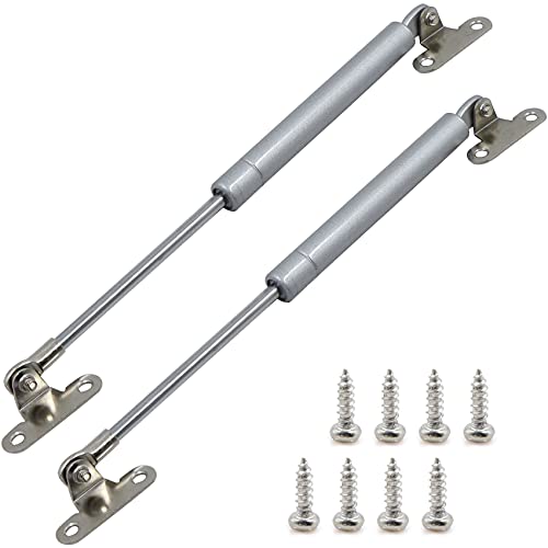 Schrank Gasdruckfeder Möbeltür zum Gas Strut Lift Schrank Tür Wurden Dämpfer Hinge Gasdruckdämpfer Gasdämpfer gasdruckfeder für klappen Klappenbeschlag möbel mit 100 N Länge 268 mm 2 Stück von mimzemamz