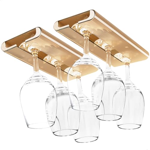 mimzemamz Weinglashalter Wand Weingläser Halter zum Umhängen Glashalter Hängend Unter Dem Schrank Stanzfrei,Selbstklebend,Weinglas halterung für Küche,Bar,Restaurant 2 Stück Teebraun mimzemamz Weinglashalter Wand Weingläser Halter zum Umhängen Glashalter Hängend Unter Dem Schrank Stanzfrei,Selbstklebend,Weinglas halterung für Küche,Bar,Restaurant 2 Stück Teebraun von mimzemamz
