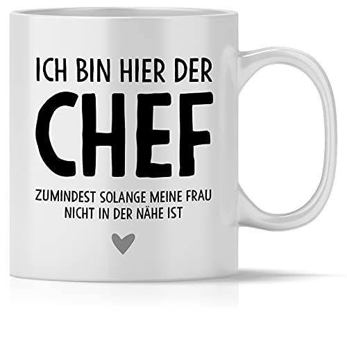 mindmonkeys® Tasse mit Spruch Chef bis Frau da ist Kaffeetasse Bürotasse Geschenke Geschenkideen für den Chef Boss fürs Büro Arbeitsplatz Geschnekidee zum Geburtstag Keramik 300 ml mindmonkeys® Tasse mit Spruch Chef bis Frau da ist Kaffeetasse Bürotasse Geschenke Geschenkideen für den Chef Boss fürs Büro Arbeitsplatz Geschnekidee zum Geburtstag Keramik 300 ml von mindmonkeys