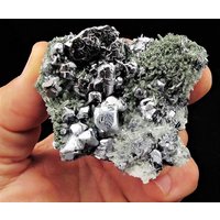 Das Beste Geschenk Für Sammler - Bleiglanz, Quarz Und Chamosit von mineraluniverse