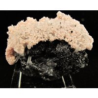 Ein Wunderschönes Exemplar Aus Rhodochrosit, Quart Und Sphalerit-Marmatit von mineraluniverse